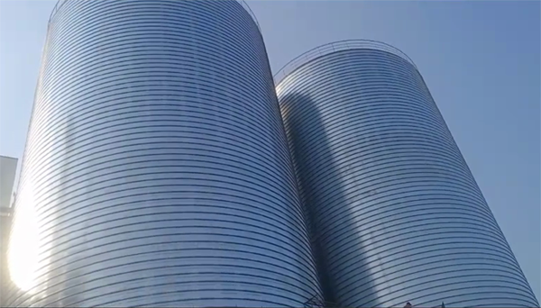 江津2座混凝土高架卷板仓